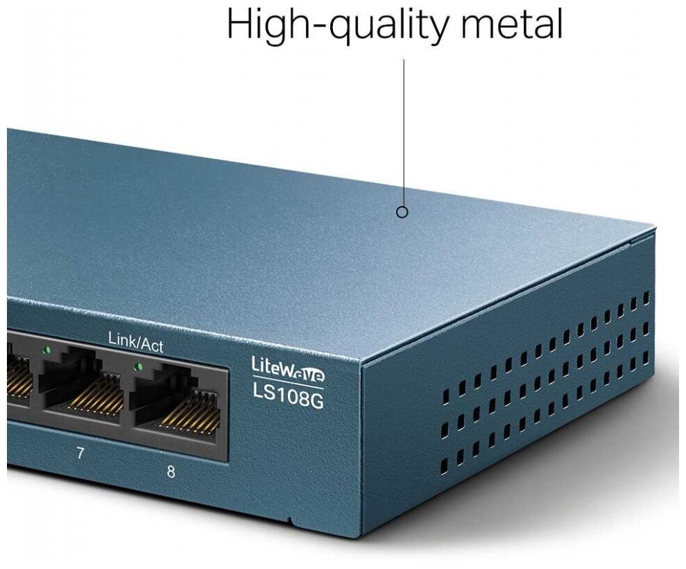 Коммутатор неуправляемый TP-Link LS108G — фото 1