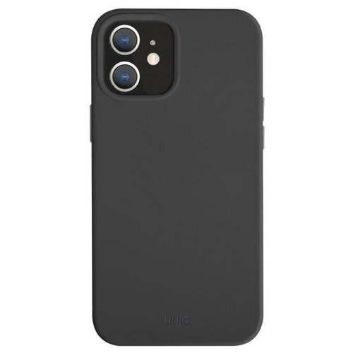 фото Чехол uniq lino для iphone 12/12 pro, цвет черный (ip6.1hyb(2020)-linohblk)