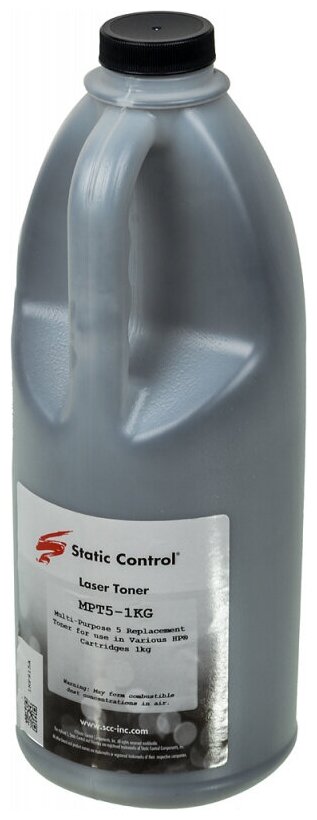 Тонер Static Control MPT5-1KG 1000гр