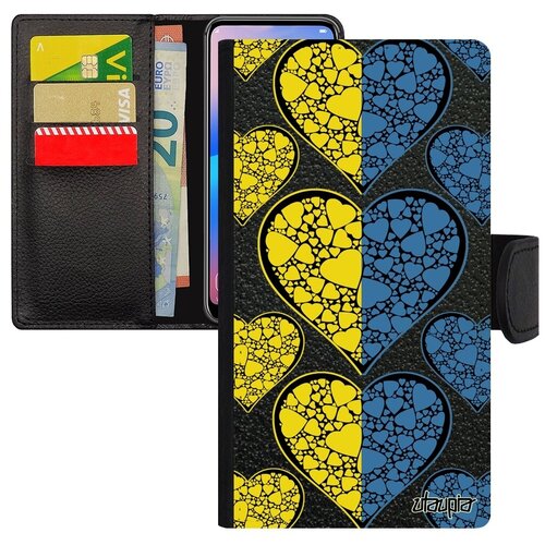 фото Красивый чехол- книжка для мобильного // galaxy a5 2017 // "флаг украины с сердцем" любовь страна, utaupia, цветной