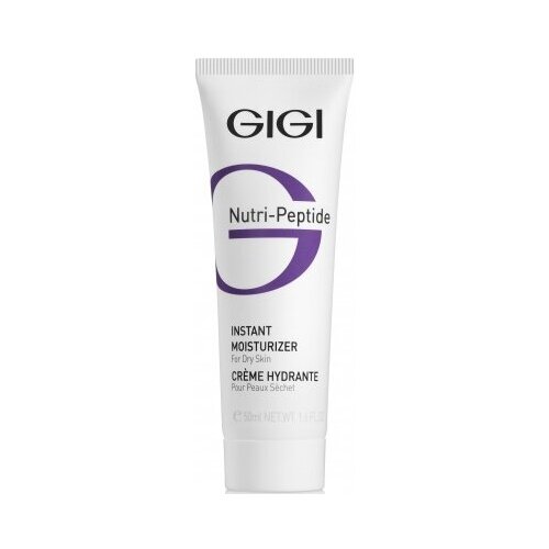 GiGi Nutri-Peptide Instant Moisturizer Dry Skin Мгновенно увлажняющий крем с пептидами, 200 мл.