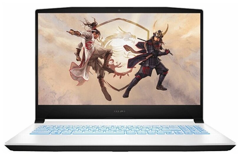 Ноутбук MSI Sword 15 A11UE-643XRO (Intel Core i7 11800H 2.3Ghz/16Gb DDR4/SSD 1Tb/nVidia Geforce RTX 3060/15"/IPS (1920x1080)/noOS/white/WiFi/BT/Cam)