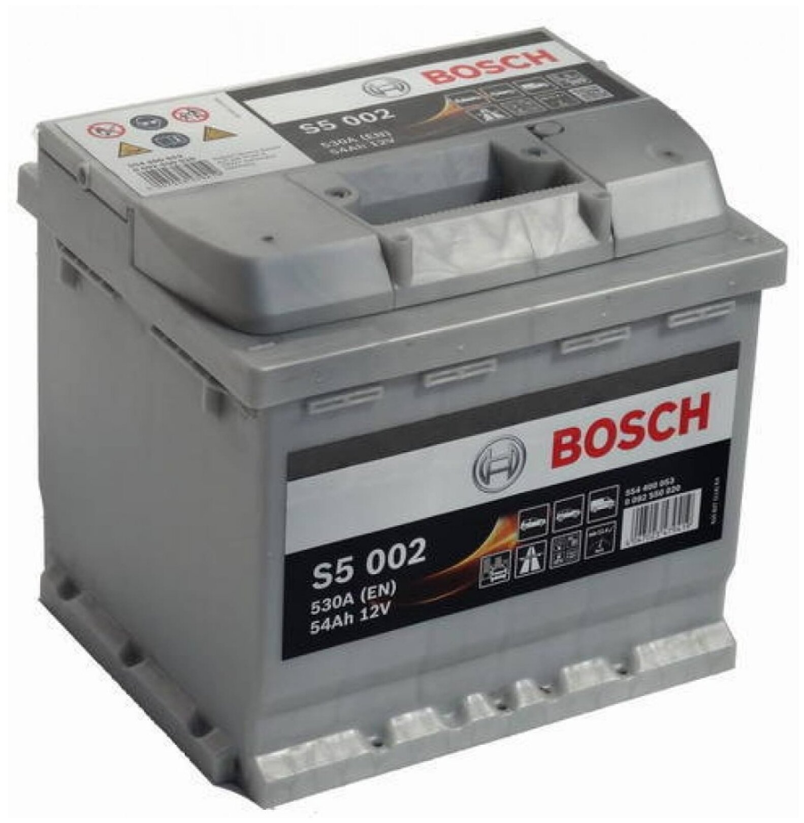 Аккумулятор BOSCH S5 C30 (Silver Plus) 554 400 053 - фото №1