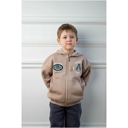 фото Спортивный костюм для мальчика, теплый 110 smile