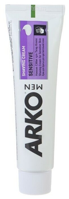Крем для бритья Arko Men Sensitive 65г Evyap Sabun - фото №10