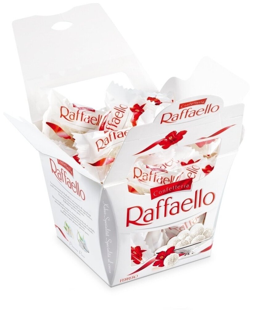 Конфеты Raffaello с цельным миндальным орехом в кокосовой обсыпке, 150г х 6 шт. - фотография № 7