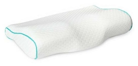 Анатомическая подушка (антихрап) Ambesonne, ортопедическая, с эффектом памяти Memory Foam, 48x29 см - фотография № 1