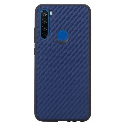 фото Накладка g-case carbon для xiaomi redmi note 8t, темно-синяя