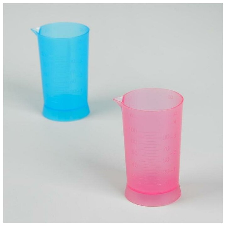 фото Мерный стакан, 100 мл, цвет микс