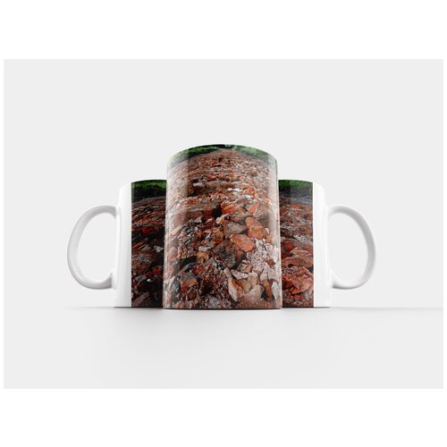 фото Кружка "дорога, щебень, камни" 320 мл lotsprints