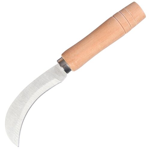 Нож садовый Коготь деревянная рукоять нож садовый palisad 79001 сталь дерево