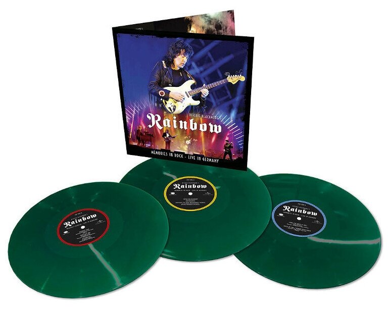 Виниловая пластинка Ritchie Blackmore's Rainbow / Memories In Rock - Live In Germany (Coloured Vinyl)(3LP)