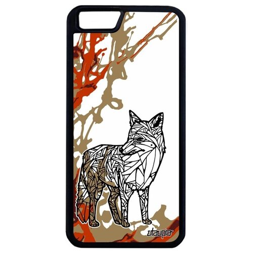 фото Яркий чехол на телефон // iphone 6 plus // "лиса" лисенок лис, utaupia, цветной