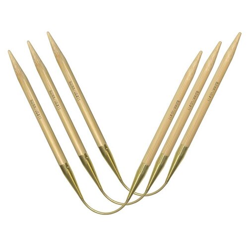Спицы чулочные гибкие addiCraSyTrio Bambus Long, №4,5, 30 см, 3 шт