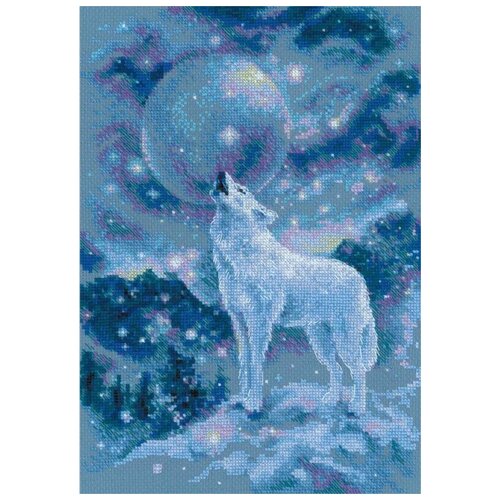 фото Набор для вышивания риолис "ледяной ветер",21x30см