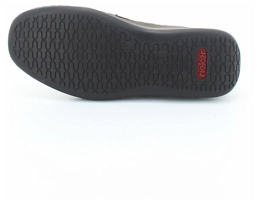 Туфли Rieker, демисезонные, натуральная кожа, размер 41, черный - фотография № 19