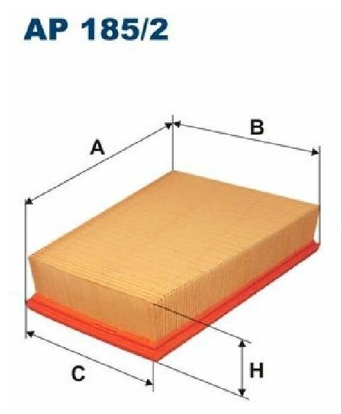 [AP1852] Filtron Фильтр воздушный - фото №6