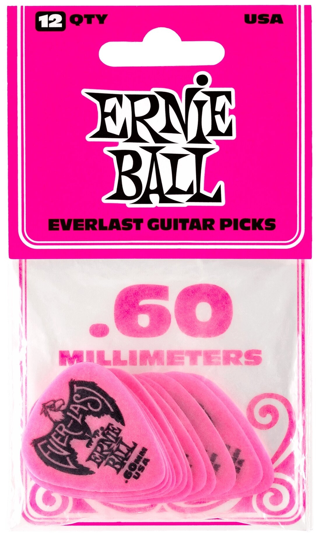 Медиатор Ernie Ball Everlast 060 мм 9179