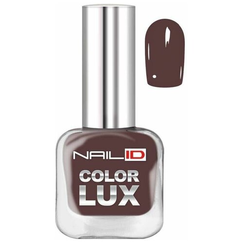 Лак для ногтей Nail id 10мл тон- 0118 (горький шоколад)
