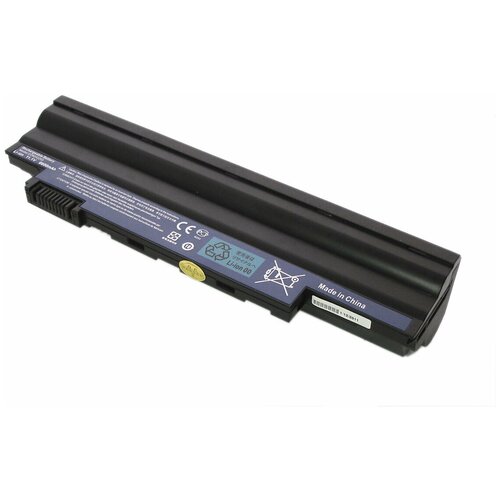 Аккумуляторная батарея для ноутбука Acer Aspire One D255 D260 eMachines 355 350 7800mAh OEM черная