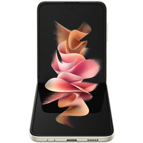 фото Смартфон samsung galaxy z flip3 256gb, бежевый
