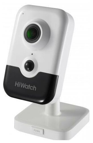 Видеокамера IP Hikvision HiWatch IPC-C022-G0/W (4mm) 4-4мм цветная корпбелый/черный