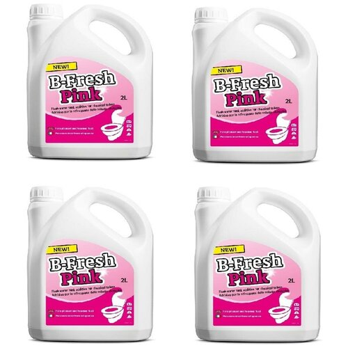 Жидкость для биотуалета Thetford B-Fresh Pink 2л 4шт
