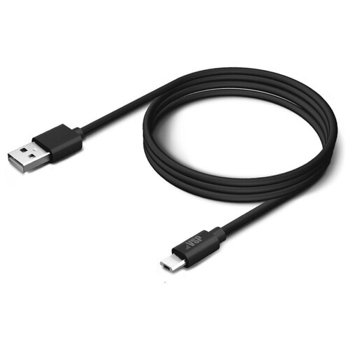 Кабель Borasco USB - micro USB, 2А 1м, черный