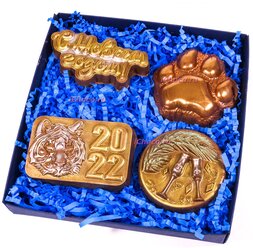 Шоколадная фигурка из бельгийского шоколада "Шоколадный Набор стандарт "Новогодний" № 10