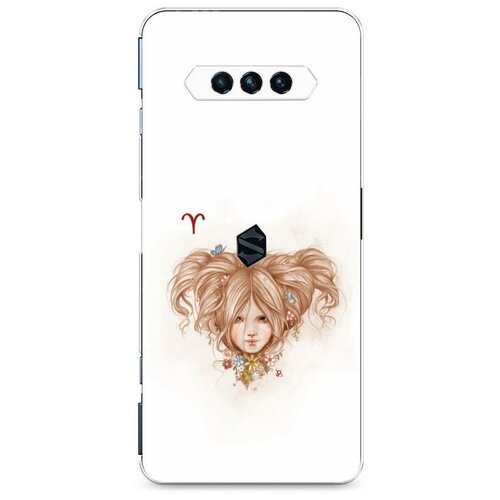 фото Силиконовый чехол "овен прическа" на xiaomi black shark 4 / сяоми блэк шарк 4 case place