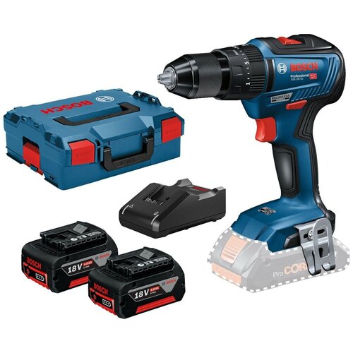 Аккумуляторная ударная дрель-шуруповерт бщ BOSCH GSB 18V-55 PROFESSIONAL 2499000₽
