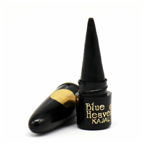 Сурьма для глаз с витамином Е - каджал БЛЮ хевен KAJAL BLUE HEAVEN чёрная 267₽
