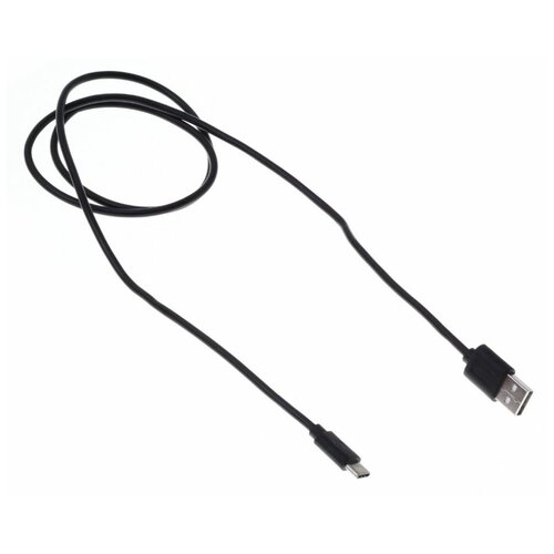 Кабель Buro USB - USB Type-C (BHP RET TYPEC1 BL), 1 м, 1 шт., черный кабель buro braided usb a m usb type c m 1 м bhp ret typec1