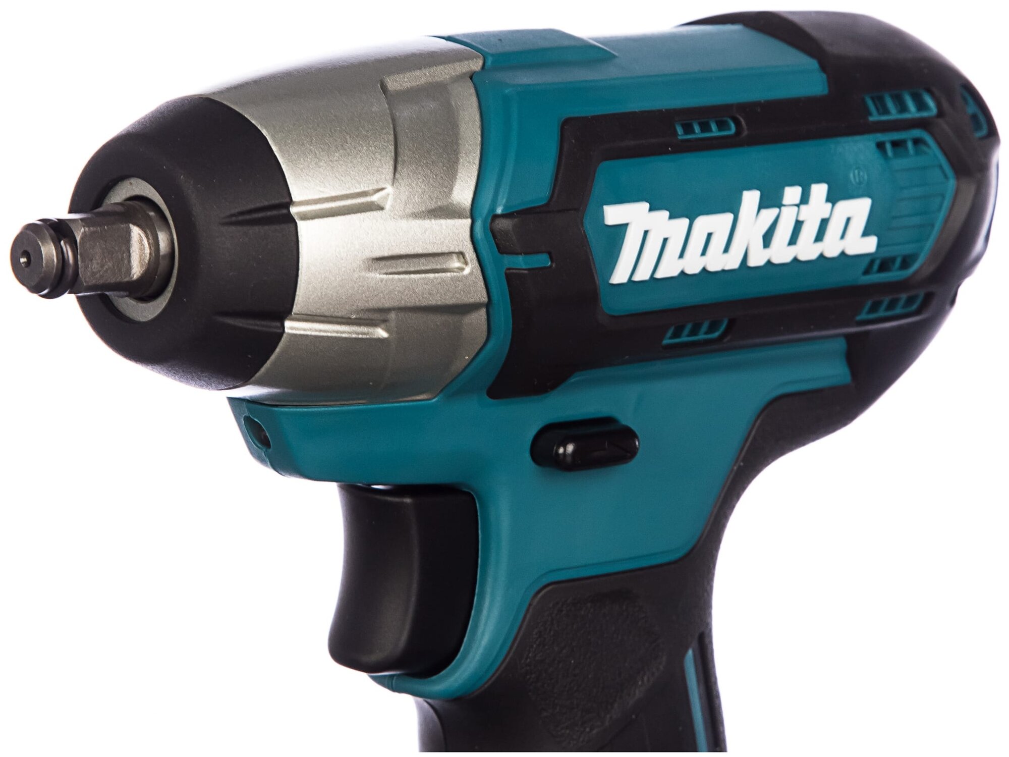 Гайковёрт аккумуляторный ударный MAKITA TW140DWAE (10,8 В, 135нм, 3/8", 1,1кг, 2 акк, 2Ач, кейс) - фотография № 2