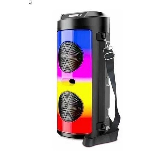Портативная беспроводная Bluetooth блютуз колонка с подсветкой и микрофоном 299900₽