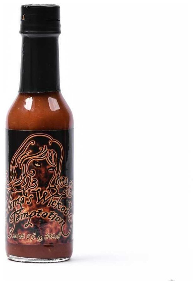 фото Экстремально острый соус Cajohns Wanza's Wicked Temptation Hot Sauce, 148 ml