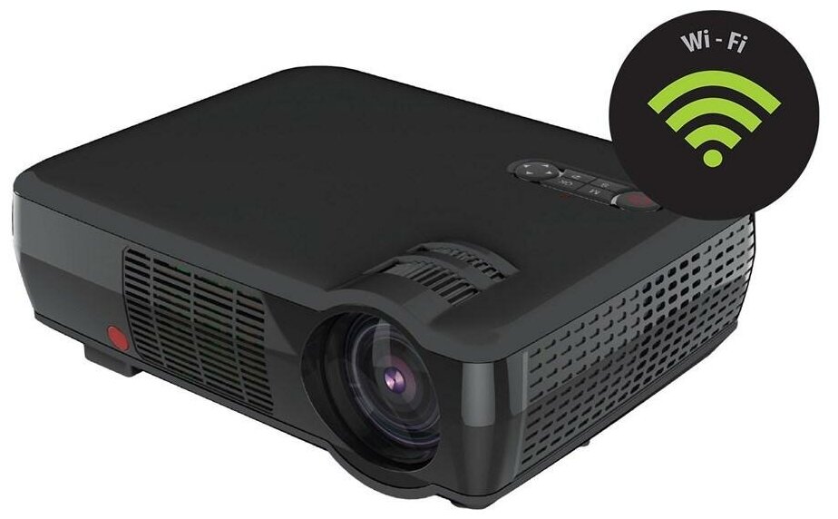 Проектор Cactus CS-PRM06B WVGA-W LCD 2000Lm 1280x800 10001 ресурс лампы30000часов 1xUSB typeA 1xHDMI 3кг