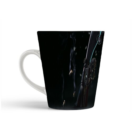 фото Кружка-латте coolpodarok байонетта bayonetta пистолет в каблуке