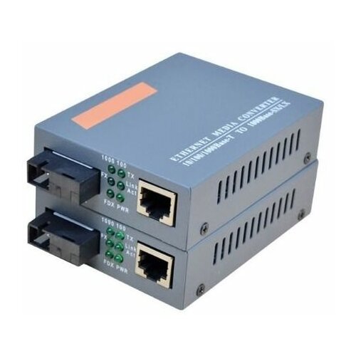 Комплект медиаконвертеров 2шт АВ 101001000Mbps SM 13101550нм 330000₽