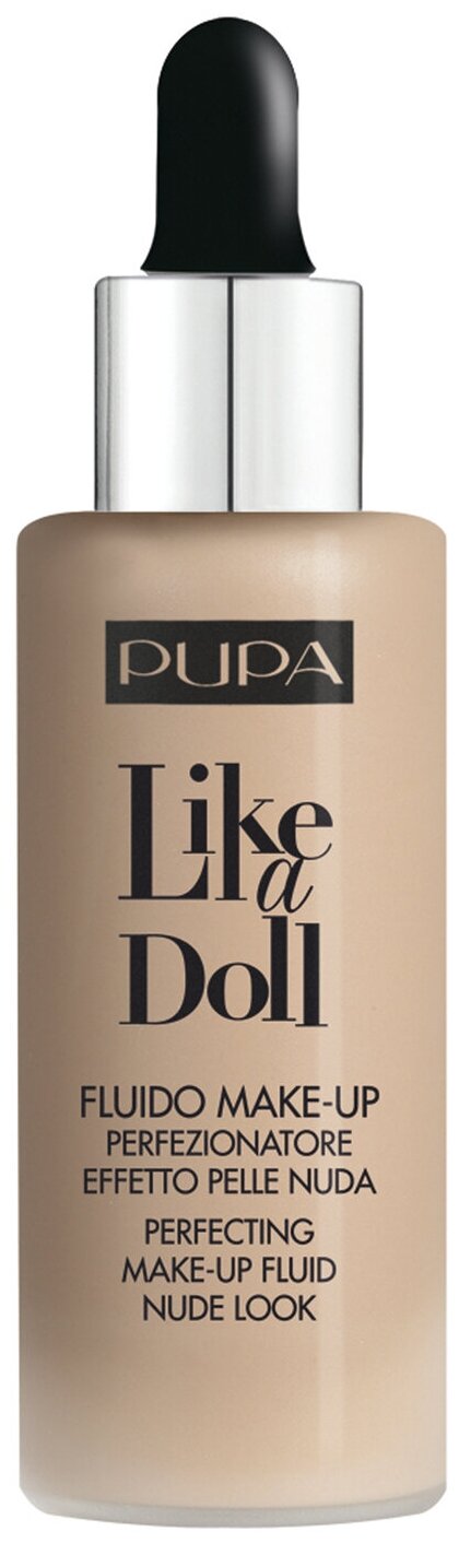 Pupa Совершенствующий флюид для макияжа LIKE A DOLL тон 20 Светлый бежевый