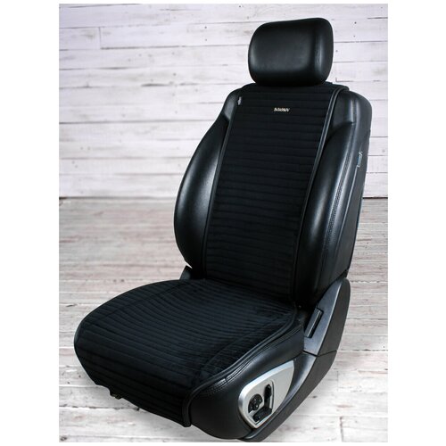 фото Barashkov / накидка "premium" из велюра на сиденье автомобиля. модель m. чернильный