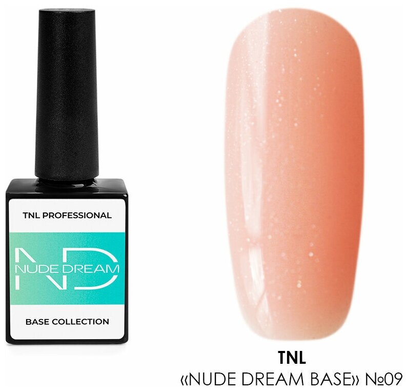 TNL, Nude dream base - цветная база №09, 10 мл