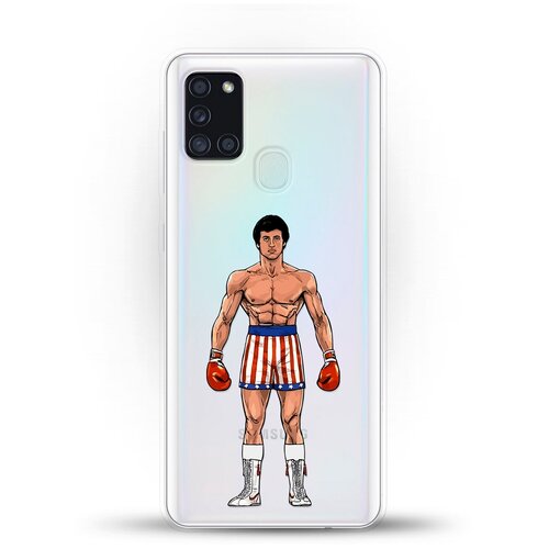 фото Силиконовый чехол слай на samsung galaxy a21s andy & paul