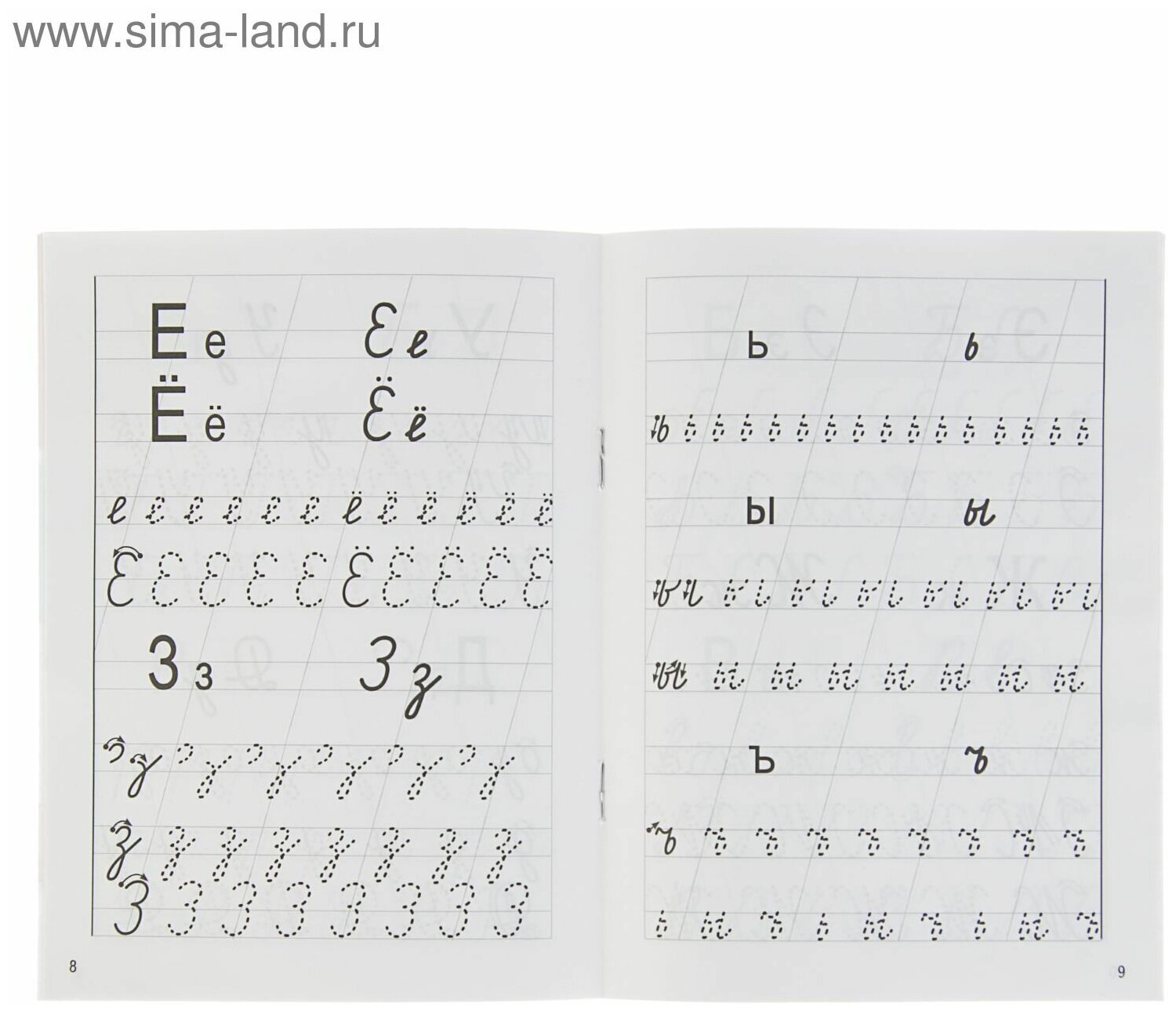 Прописи «Учимся писать письменные буквы»: для детей 6-7 лет. Бортникова Е.