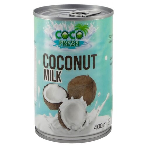 Молоко кокосовое COCO FRESH Coconut milk 18%, 400 мл