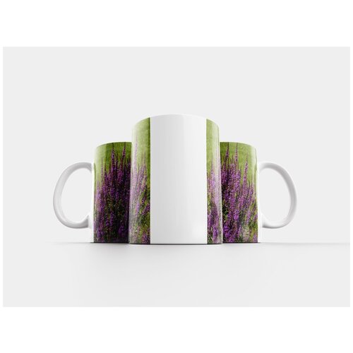 фото Кружка "завод, фиолетовый, соцветие" 320 мл lotsprints