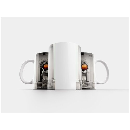 фото Кружка "статуя, скульптура, изобразительное искусство" 320 мл lotsprints