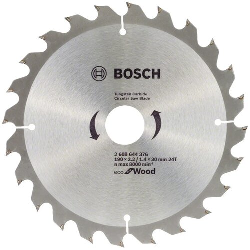 Пильный диск BOSCH 190x30-24T ECO WO