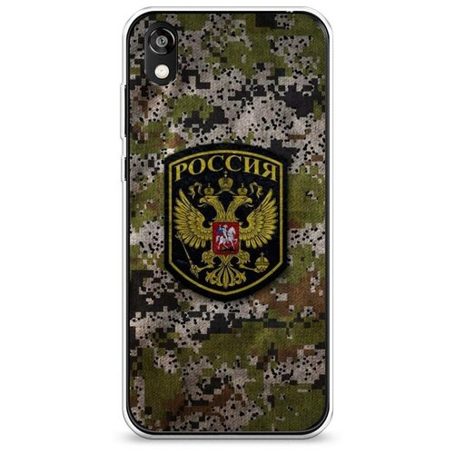 фото Силиконовый чехол "камуфляж 5" на honor 8s prime / хонор 8s прайм case place