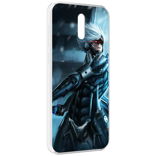 Чехол MyPads Metal Gear Rising Revengeance для Alcatel 3L (2019) задняя-панель-накладка-бампер чехол mypads metal gear rising revengeance для meizu 15 задняя панель накладка бампер